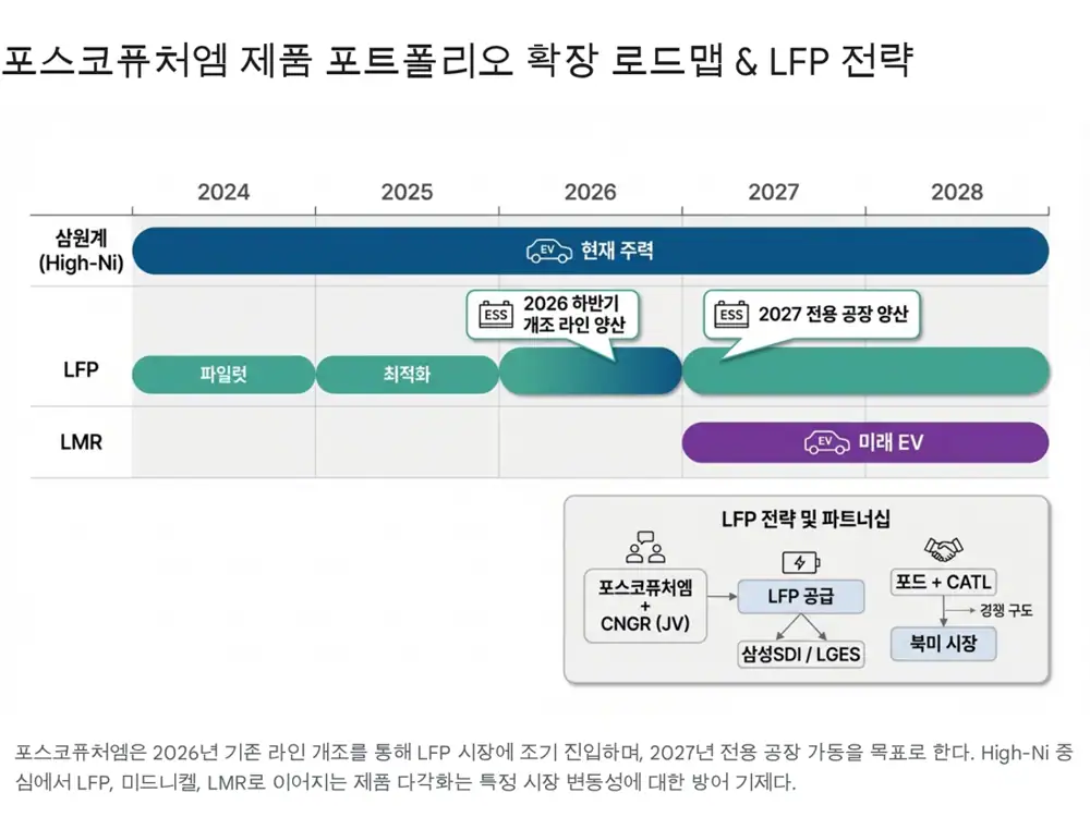 LFP market shifts and POSCO Future M's response