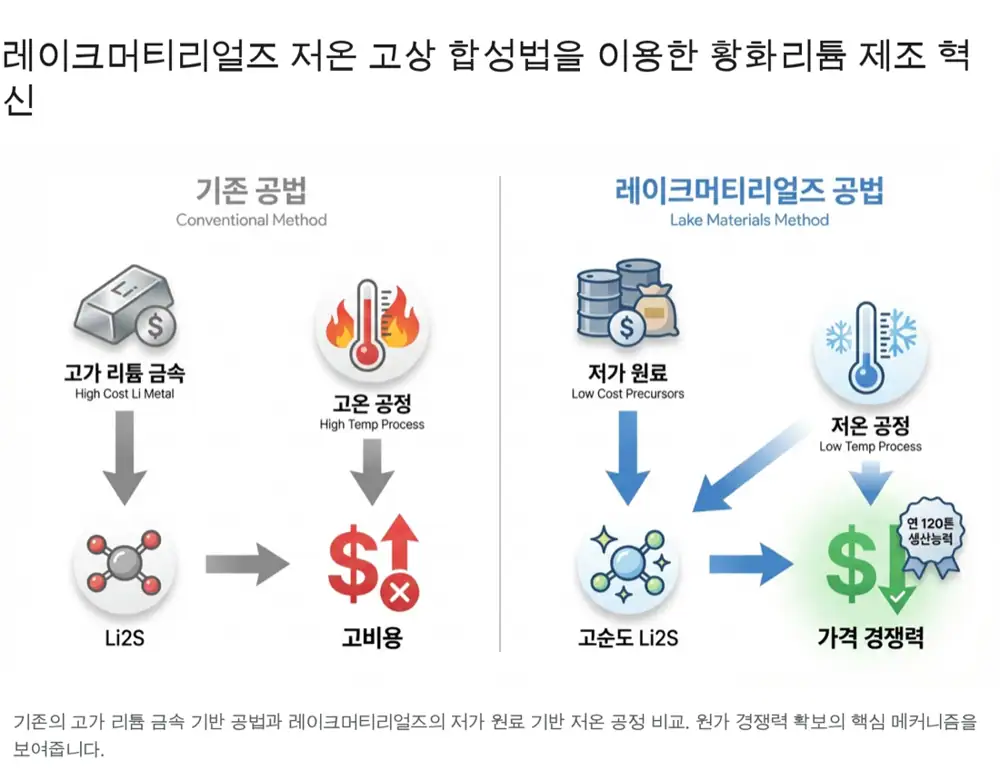 레이크머티리얼즈 재무 리스크 이미지