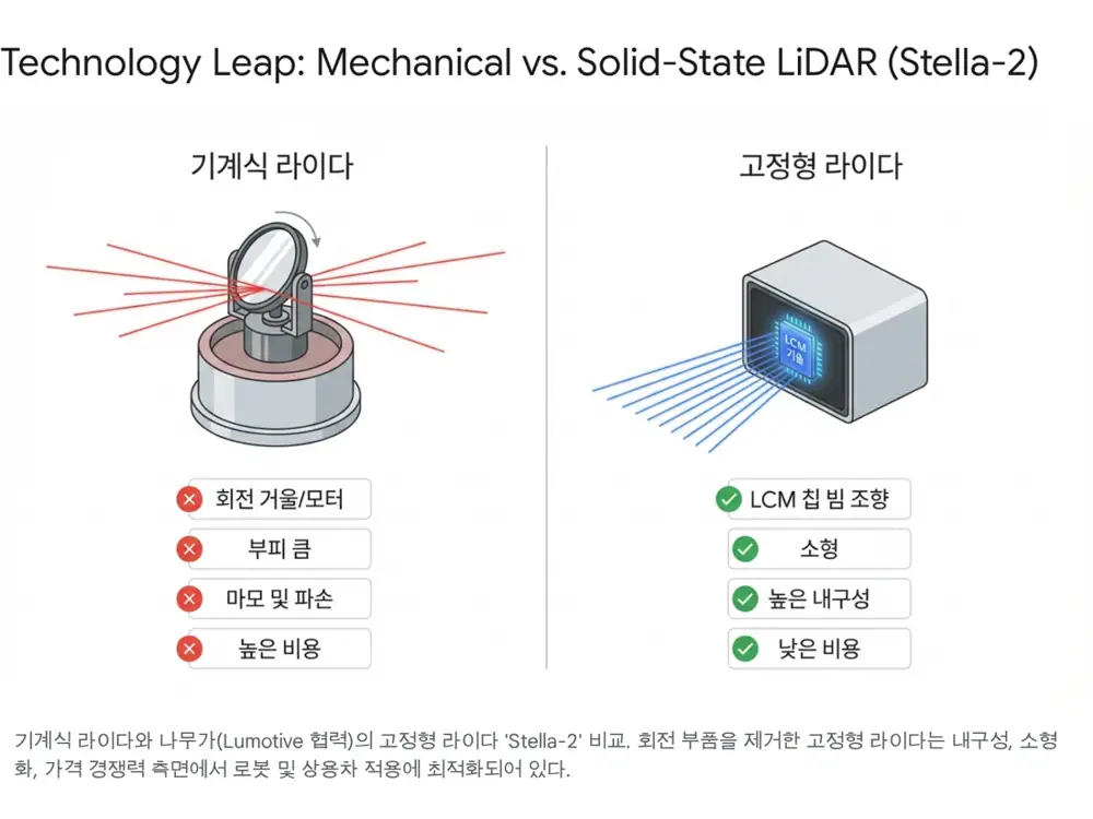 나무가 3D 센싱과 신사업 확장 흐름을 설명하는 원문 이미지