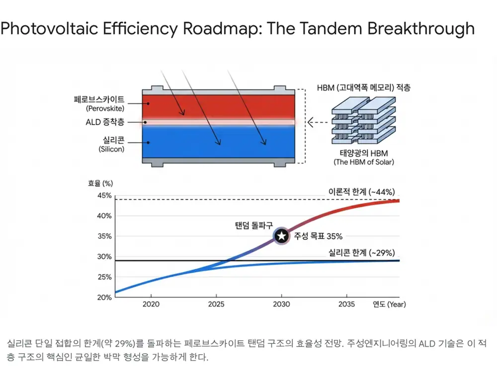 페로브스카이트 탠덤 태양전지 구조 원문 이미지