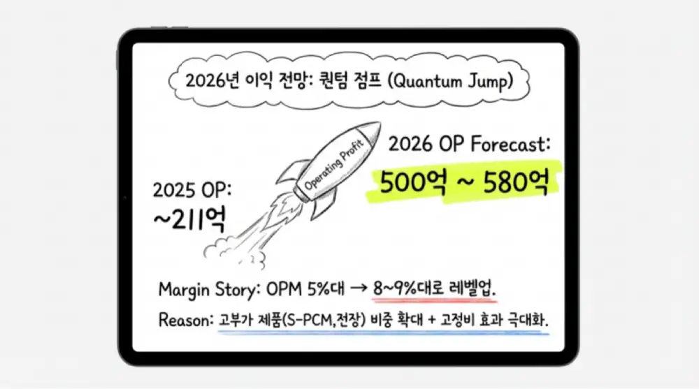 영업이익 전망 원문 이미지