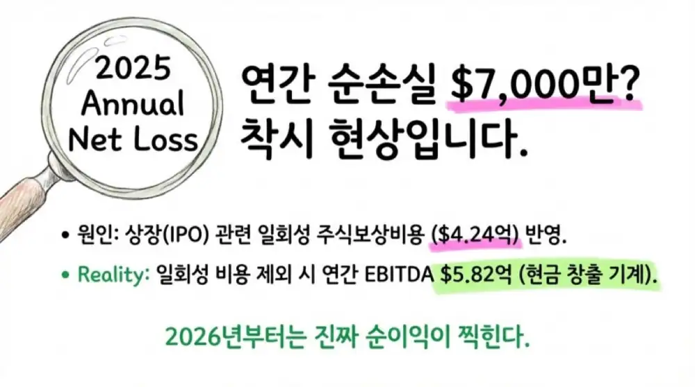 써클 2025년 4분기 실적 분석 원문 슬라이드 09